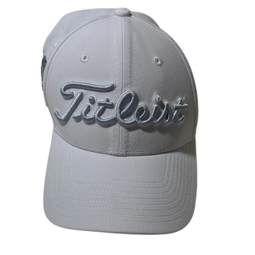 Titleist Tour Performance Golf White Cap with Embroidered Logo